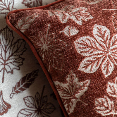 Autumn Leaf Chenille Cushion Pack