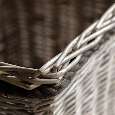 x3 Aspen Woven Log Basket Natural