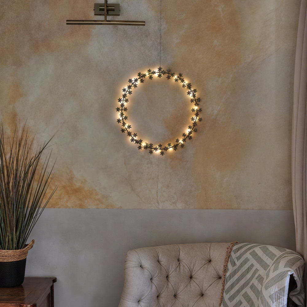 Starlight Wreath Gold