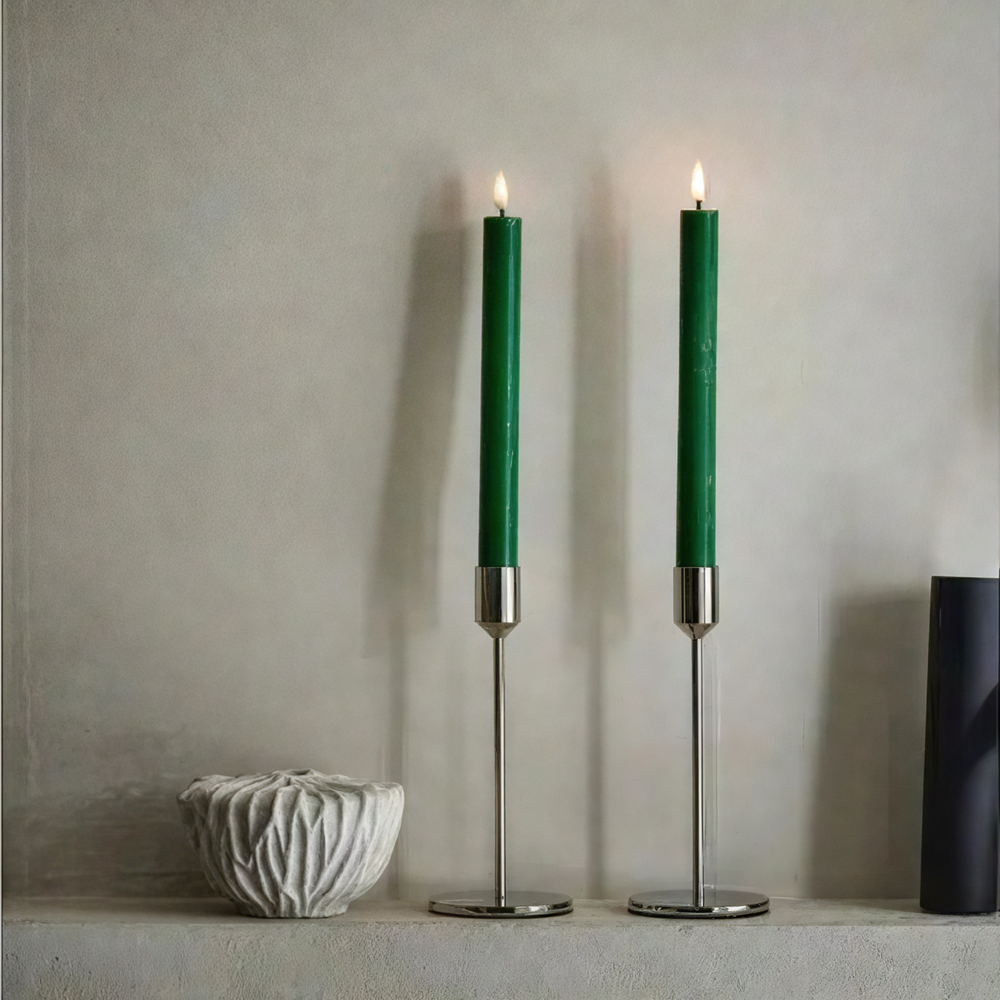 Candles & Candlestick Green Pack