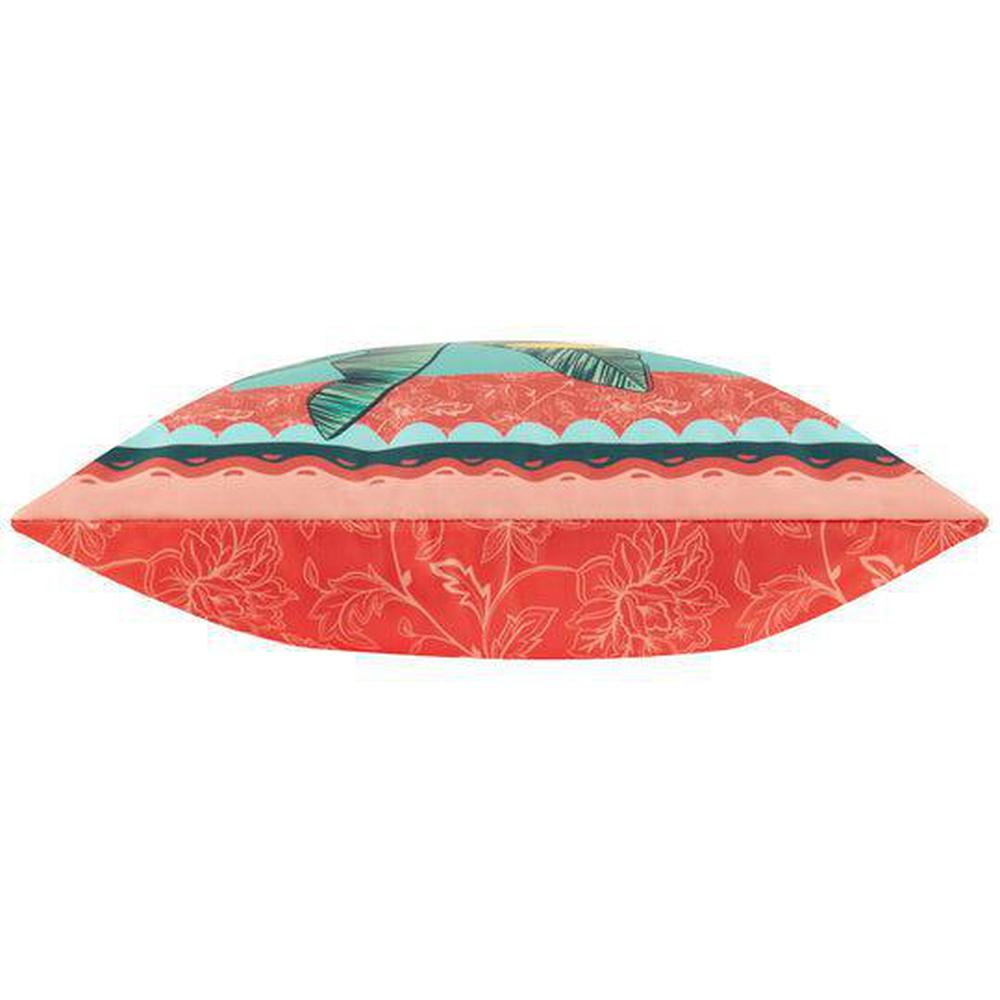 Anemone Limes Outdoor Pillow Multi