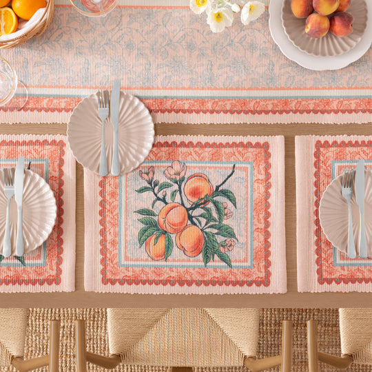 Peaches Placemats Multicolour