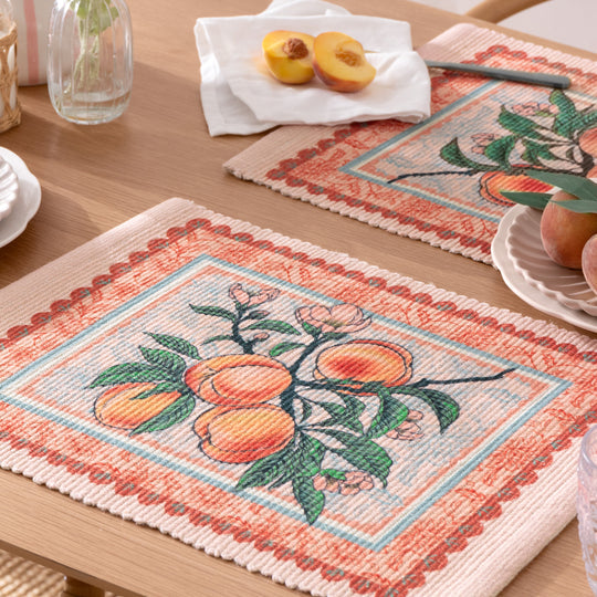 Peaches Placemats Multicolour