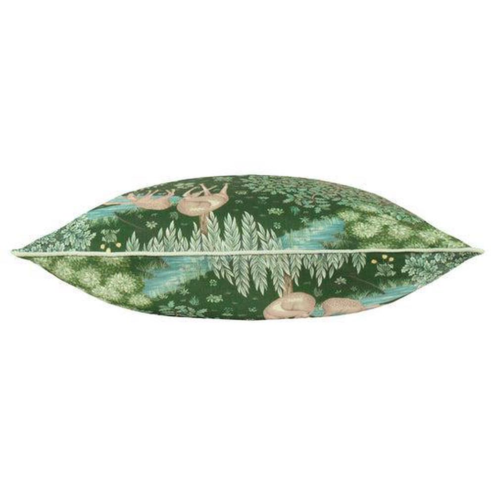 Morris & co Brook Outdoor Pillow Forest Green