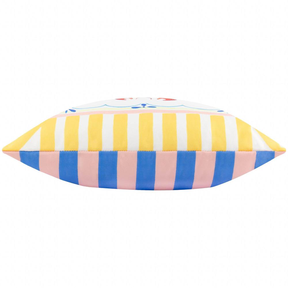 Brunch Stripes Printed Outdoor Pillow Multi