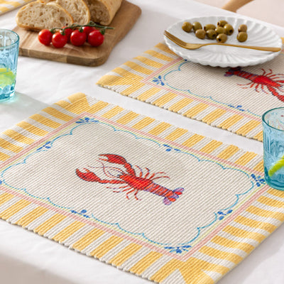 Brunch Stripes Placemats Multicolour