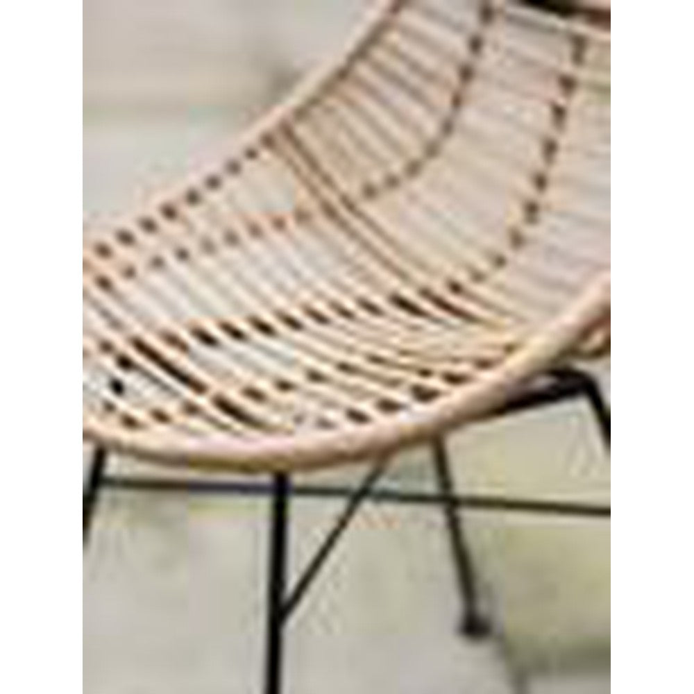 x2 Hampstead Scoop Chairs Natural