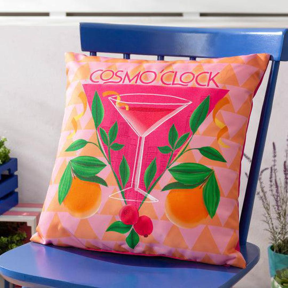 Cosmo Outdoor Pillow Pink