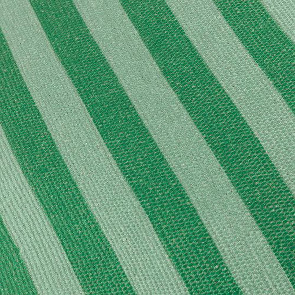 Deck Stripe Woven Outdoor Pillow Green