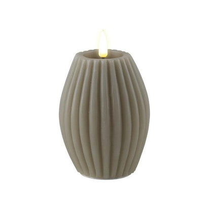 x3 LED Rill Candles Sand