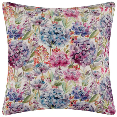 Hydrangea Outdoor Pillow Purple