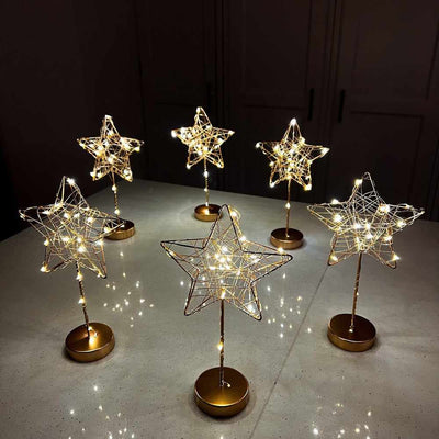 x12 Table Star Lights Gold