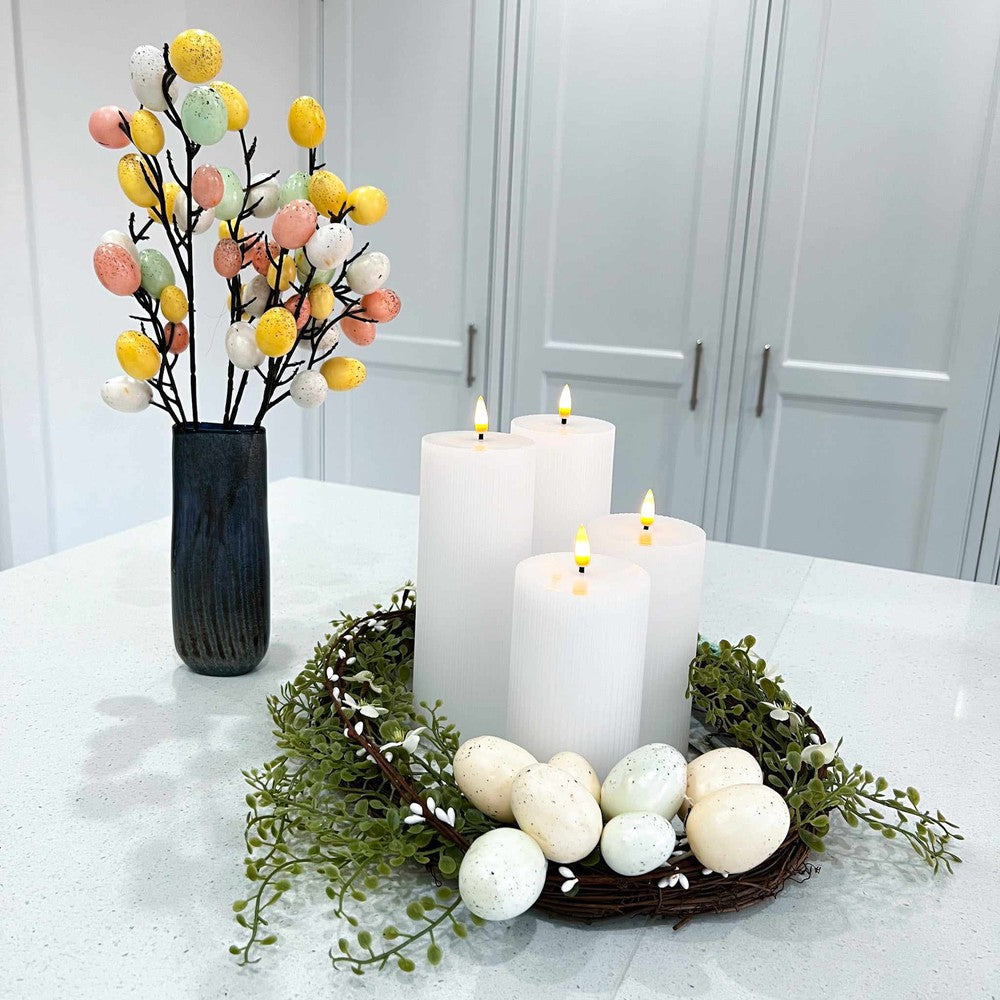 Easter Wreath & Candle Bundle