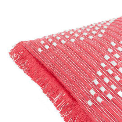 Kadie Outdoor Woven Pillow Pink