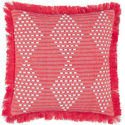 Kadie Outdoor Woven Pillow Pink