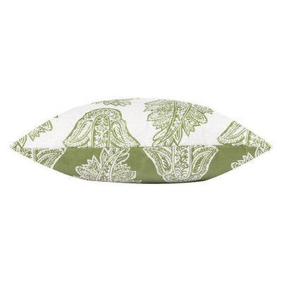 Kalindi Paisley Outdoor Pillow Olive