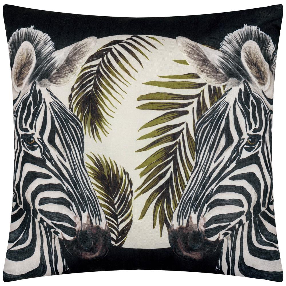 Leopardis Zebras Woven Outdoor Pillow Multicolour