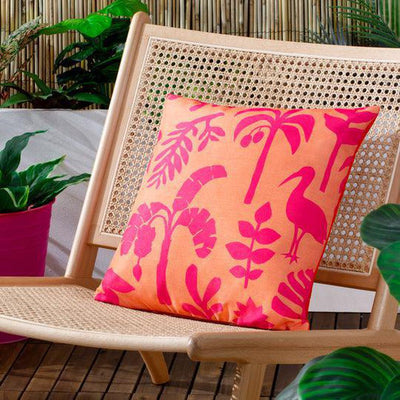 Marula Outdoor Pillow Coral Pink