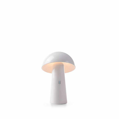 Shitake Re-chargeable Lamp White