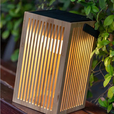 x3 Okinawa Solar Bamboo Lanterns