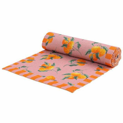 Oranges Table Runner Pink