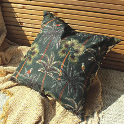 Palms Outdoor Pillow Forest