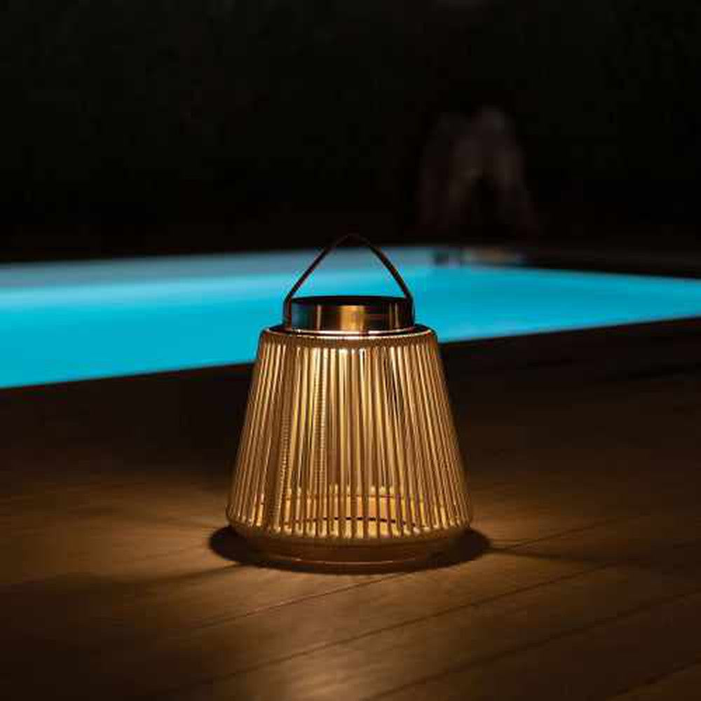 Athena Grey Small Solar Light With Stand