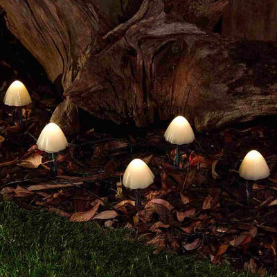 X36 Mini Solar Mushroom Lights
