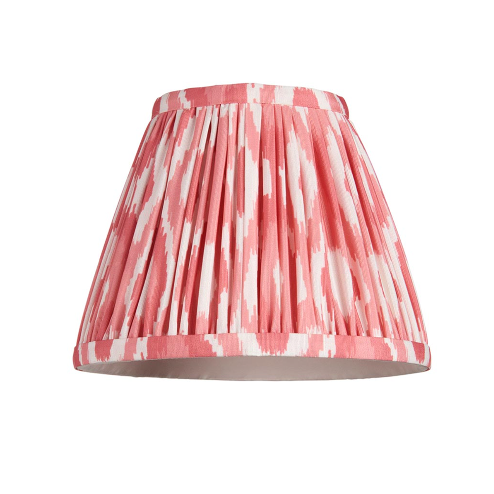 Burley Rechargeable Table Lamp with Ikat Shade