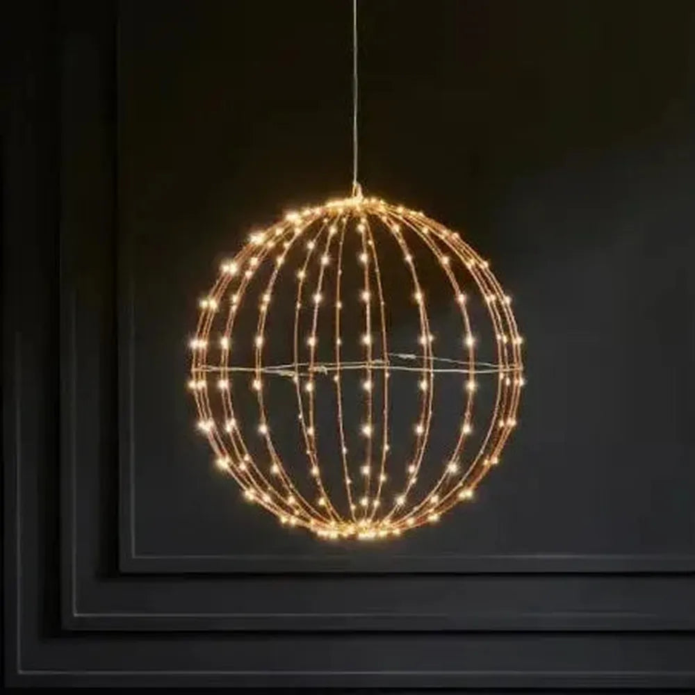 x3 Solar Mains Sphere Copper