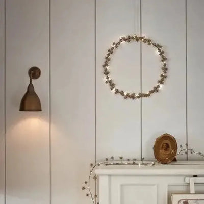 Starlight Wreath Gold