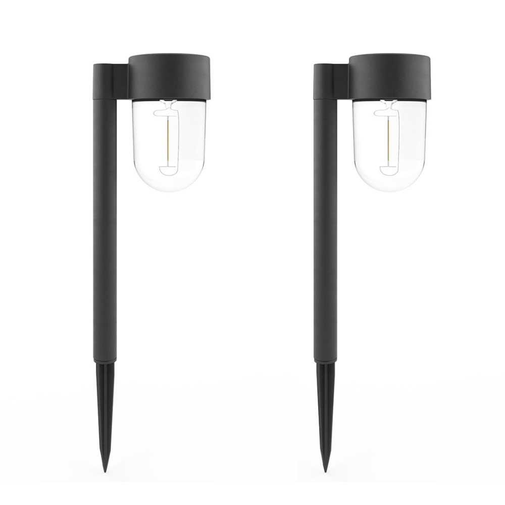 x2 Hamptons Solar Garden Lights