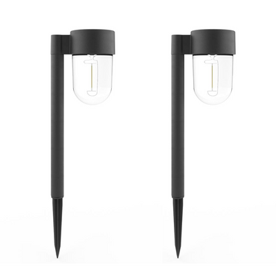 x2 Hamptons Solar Garden Lights