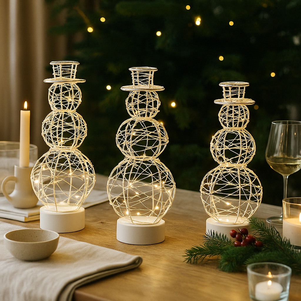 x6 Table Snowman White