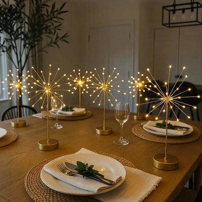 x6 Mini Table Starburst Gold