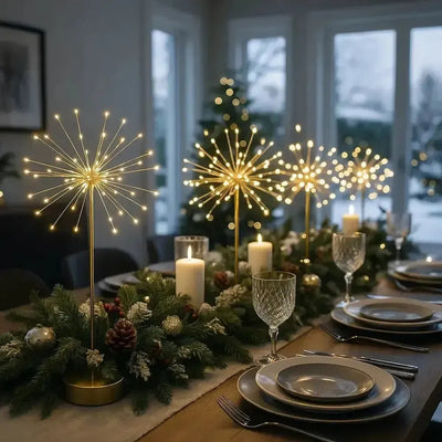 x6 Mini Table Starburst Gold