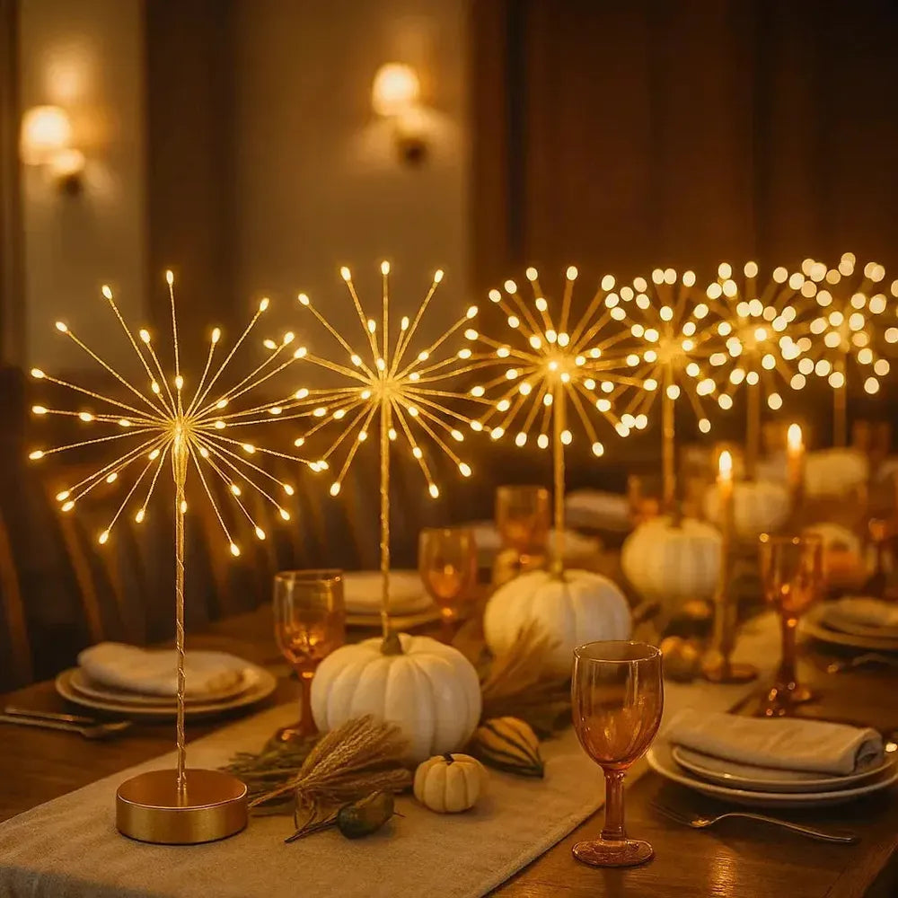 x6 Mini Table Starburst Gold