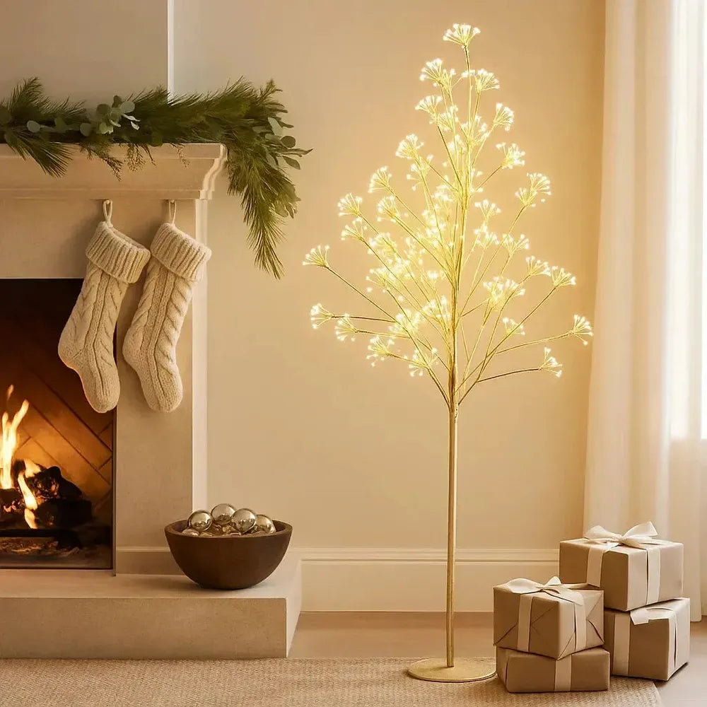 Large Gold Christmas Tree