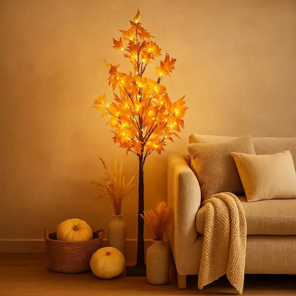 LED Remote Autumn Tree
