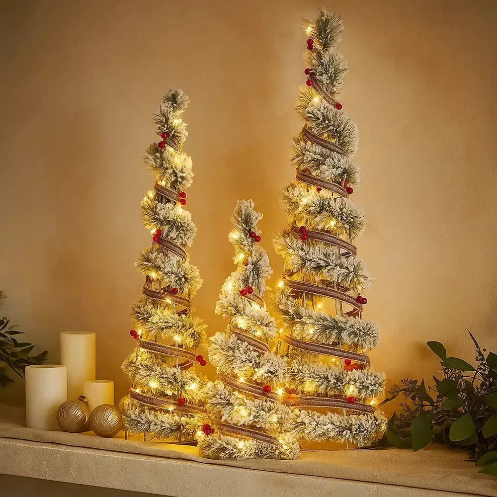 x6 Light Up Christmas Trees