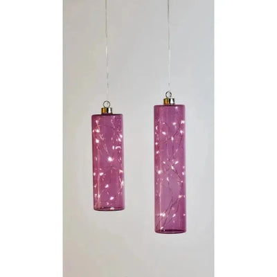 x6 Glass Cylinders Lavender