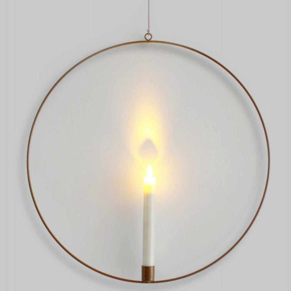 Candle Ring Gold - NEST & FLOWERS