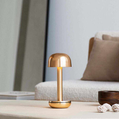 Coral Re-chargeable Table Lamp Gold