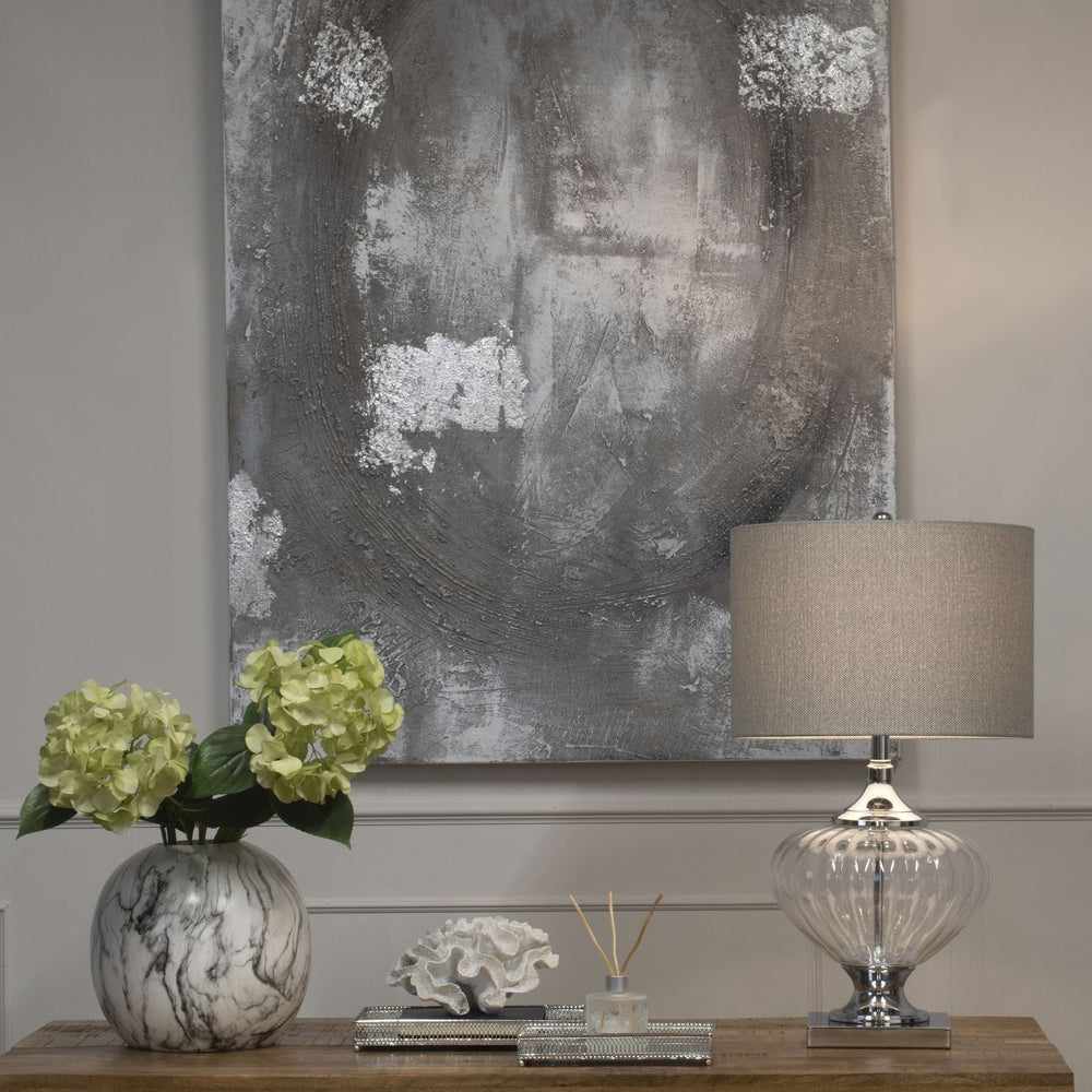 Cortina Hand-Painted Textured Canvas