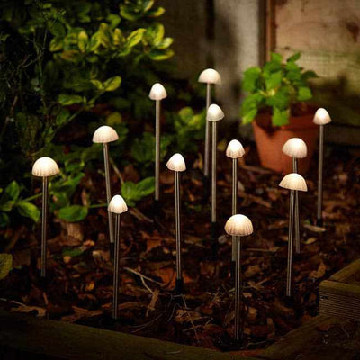 Tall Mushroom Solar Lights