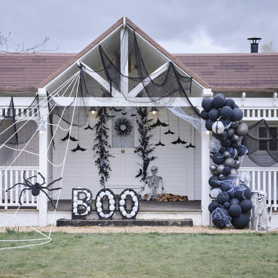 Black Twig Halloween Wreath