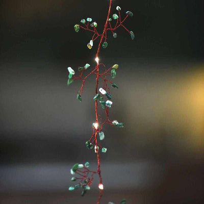 Gemstone String Light Green - NEST & FLOWERS