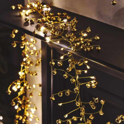 Golden Bells String Light Mains - NEST & FLOWERS