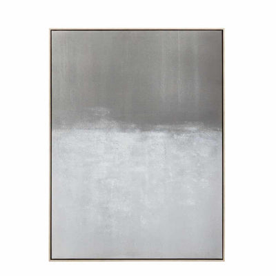 Horizon Art Framed Canvas Taupe
