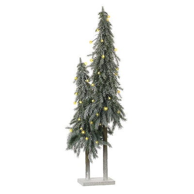 Small Light Up Trees On Base